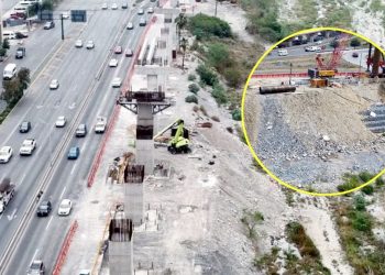 Escombro en el Santa Catarina Aumenta Riesgo de Desborde