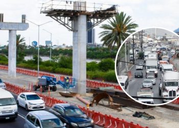 Obras del Metro Colapsan Avenida Miguel Alemán