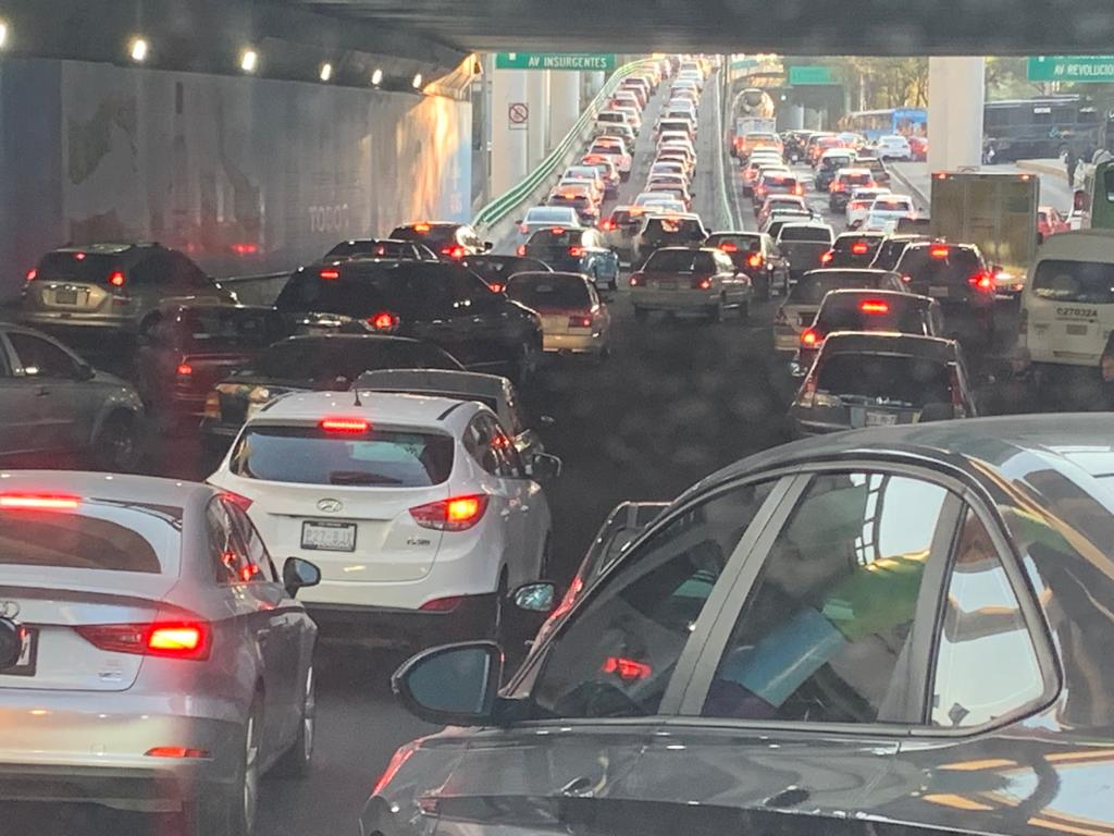 Image | Nl Urbano Las Obras Del Metro Ha Convertido La Avenida Miguel Alemán En Una Pesadilla Vial.