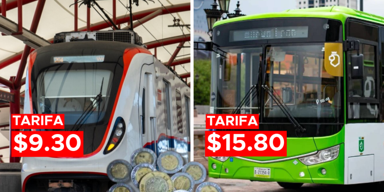 Tarifas De Transporte | Nl Urbano Tarifas De Transporte | Nl Urbano