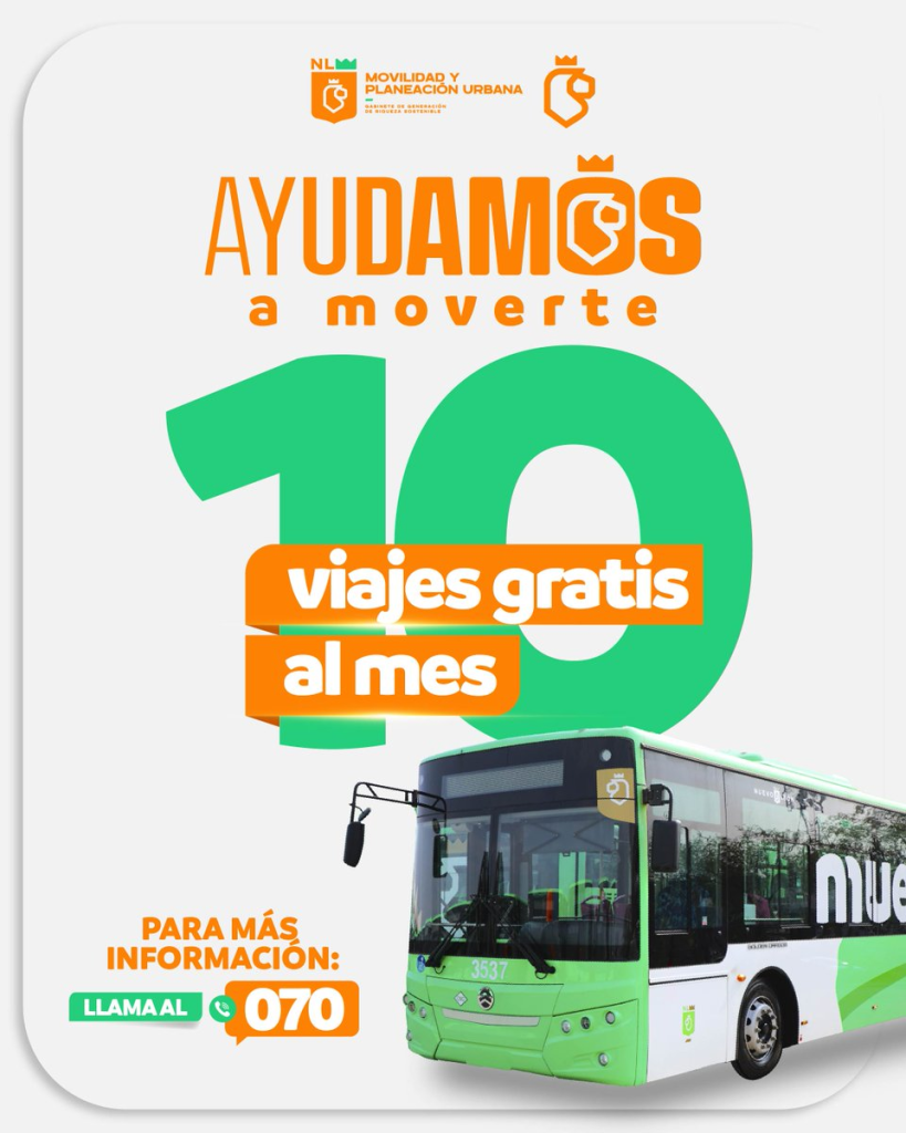 Image | Nl Urbano Ayudamos a Moverte Dejó Sin 10 Viajes Gratis a Usuarios En Diciembre. El Programa De Samuel Suma Críticas Por Fallas En Apoyos Estatales Y Apoyo Al Transporte.
