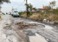 Mega-bache-santa-catarina-vía-a-méxico-protexa-industrial-riesgo-vial-baches-urbanos | Nl Urbano