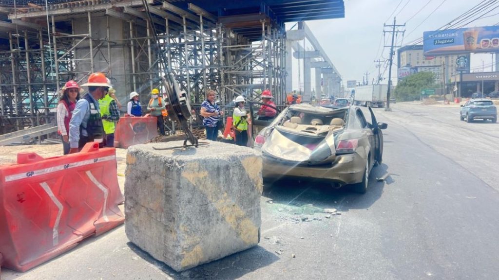 Accidente En L6 Por Contrapeso De 2.4 Toneladas