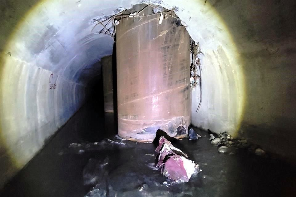 Image | Nl Urbano Perforación Al Drenaje Pluvial De Monterrey.