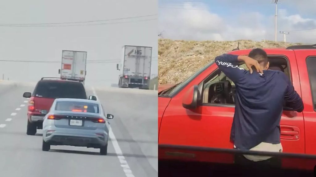 Asalto En La Carretera Laredo Registrado En Cámara