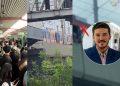 Pasajeros Caminan Sobre Viaducto De Metro Tras Grave Falla | Nl Urbano