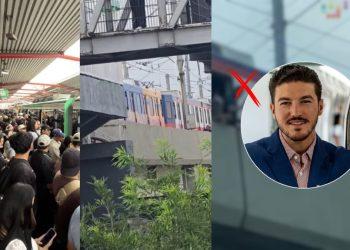 Pasajeros Caminan Sobre Viaducto De Metro Tras Grave Falla | Nl Urbano
