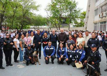 Operativo De Vigilancia En El Centro Escolar Gante | Nl Urbano